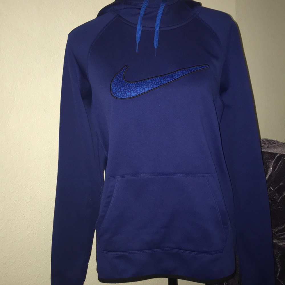 MIDNIGHT BLUE NIKE THERMA FIT HOODIE💝NWOT